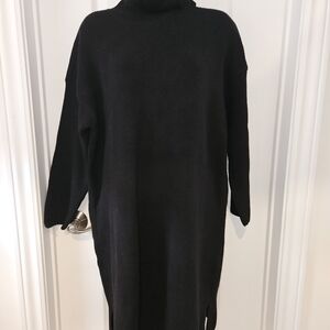 Barbour Black Knit Dress Size 6
